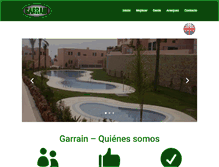 Tablet Screenshot of garrain.com
